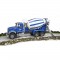BRUDER - 2814 - Grand Camion toupie a beton MACK bleu - 65 cm