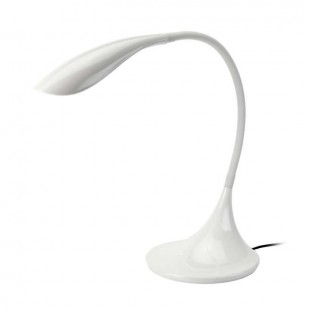 Lampe de bureauNeck 4 W diametre 17 cm hauteur 38 cm blanc