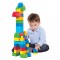 MEGA BLOKS - First Builders - Sac Medium Bleu - 60 blocs de construction - 1 an et +