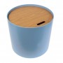 Table coffre Bleu - L 48 x P 48 x H 43 cm