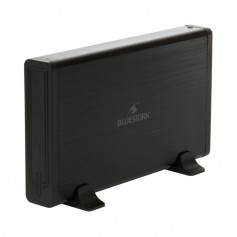 BLUESTORK Boitier externe disque dur 3,5'' SATA ou IDE Universal Box - USB 2.0 - Noir