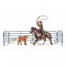 Schleich Figurine 41418 - Animal de la ferme - Capture au lasso avec un cowboy
