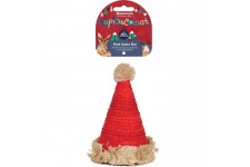 ROSEWOOD Friandise chapeau Noël en sisal - Pour rongeur
