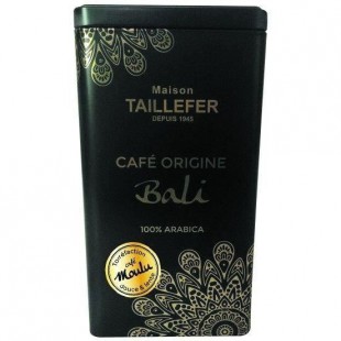 MAISON TAILLEFER Café Origine Bali 250g Boite Métal