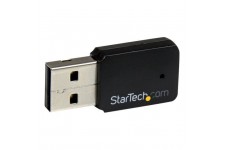 StarTech.com Mini adaptateur USB 2.0 réseau sans fil AC600 double bande - Clé USB WiFi 802.11ac 1T1R (USB433WACDB)