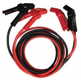 IMDICAR Câbles de démarrage avec Pinces coudées 16 mm² - Noir et rouge