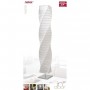 RANEX Lampadaire Twister en métal et papier. Hauteur 140 cm