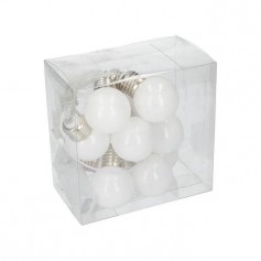 Guirlande lumineuse - 10LED - Ampoules blanches