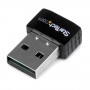 STARTECH Mini adaptateur USB 2.0 réseau sans fil N 300Mb/s et 2,4GHz - Clé USB WiFi 802.11n - Carte réseau sans fil N - Noir