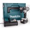 MAKITA Perceuse-visseuse a percussion DHP482RM1J - Livrée avec 1 batterie 18 V, chargeur rapide et coffret Makpac