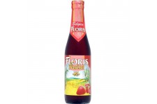 BRASSERIE HUYGHE Floris Fraise Biere Rouge aromatisée - 33 cl - 3,5 %