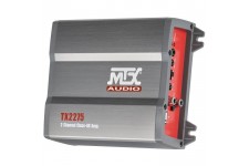 MTX Amplificateur TX2275 2 x 110 W Rms @2O ou 1 x 220 W Rms @4O Classe-AB Filtre Actif Variable Entrées Haut Niveau