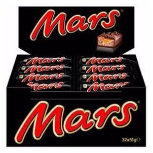 MARS Pack de barres chocolatées - 32x 51 g