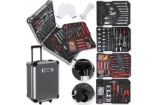 MASKO Valise multi outils 725 pieces noir