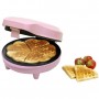 BESTRON ASW217 Gaufrier électrique - Rose Pastel