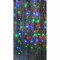 BLACHERE Rideau Flicker 96 LED Multicolore - L 2 x H  2 m - Connectable 3 fois - Câble blanc 12V