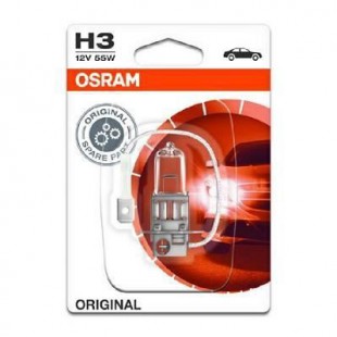 OSRAM Lampe de phare halogene Original H3