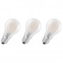 OSRAM Lot de 3 Ampoules LED E27 standard dépolie 7 W équivalent a 60 W blanc chaud