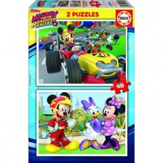 EDUCA Mickey Puzzle 2x48 pieces
