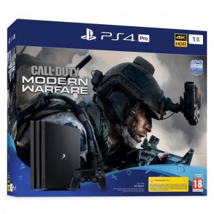 PS4 Pro 1To Noire + Call of Duty Modern Warfare