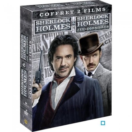 DVD Coffret Sherlock Holmes 1 et 2