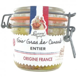 LUCIEN GEORGELIN Foie gras de canard entier - 180 g