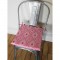 O'CBO Lot de 2 galettes de chaises déhoussables Confort Azteques - 38 x 38 cm - Rouge