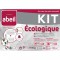 ABEIL Pack ECOLOGIQUE COTON BIO - 1 Couette 200x200 cm + 1 Oreiller 60x60 cm - Coton Bio