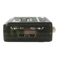 StarTech.com Kit commutateur KVM USB VGA a 2 ports avec audio et câbles - Switch écran clavier souris - Noir (SV211KUSB)