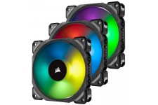 CORSAIR Ventilateur ML120 Pro RGB - Diametre 120mm - LED RGB - Lightning Node Pro - Triple Pack (CO-9050076-WW)