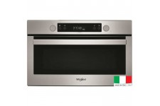 WHIRLPOOL AMW804IX Micro-ondes grill encastrable - 31L - 800 W - Combiné grill 1000W - Gris