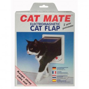 PET MATE Porte Cat Mate 254 Elec - Blanc - Pour chat