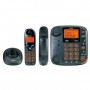 Téléphone sénior sans fil poste fixe + Téléphone filaire DCT50072-C SWITEL - Touches et écran XL - Puissance sonore réglable