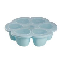 BEABA Multiportions silicone 6x150 ml blue