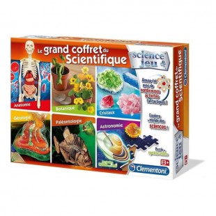 CLEMENTONI Science & Jeu - Le grand coffret du scientifique - Jeu scientifique