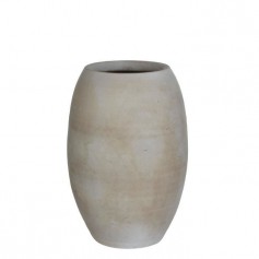 MICA Vase rond Vera marron clair - 35 xØ22 cm