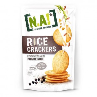 N.A Rice Crackers Sachet de Poivre - 70 g