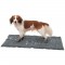 TRIXIE Tapis absorbant anti-saletés et rembourré - 120x60 cm - Gris - Pour chien