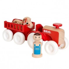 BRIO - My Home Town - Tracteur Et Remorque