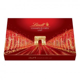 LINDT Boîte de chocolat au Lait Champs-Élysées - 482 g