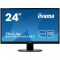 Ecran PC - IIYAMA ProLite X2483HSU-B3 - 24" FHD - Dalle A-MVA - 4ms - VGA/DisplayPort/ HDMI