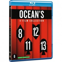 Coffret Blu-Ray OCEAN'S : Ocean's 11 / Ocean's 12 / Ocean's 13 / Ocean's 8