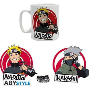 Mug Naruto Shippuden - 460 ml - Naruto & Kakashi - avec boîte - ABYstyle