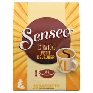 SENSEO Petit Déjeuner Café - 20 dosettes - 250 g