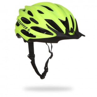 SCRAPPER Casque de vélo Scr Team - Homme - Vert lime
