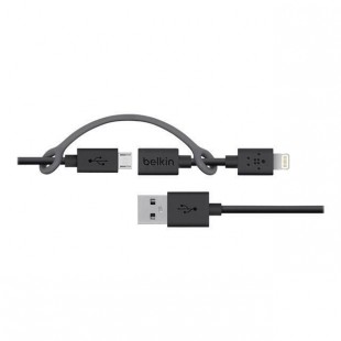 BELKIN Câble micro-USB avec adaptateur lightning - 90cm - Noir