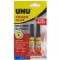 UHU Power Glue Gel Tube 3g + 1 Tube Gratuit