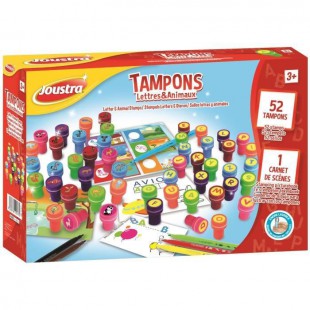 JOUSTRA Tampons Lettres & Animaux