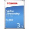 Toshiba V300 3 To - Disque dur 3.5" 3 To 5940 RPM 64 Mo Serial ATA III pour Streaming ( Catégorie : Disque dur interne )