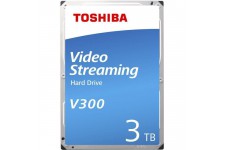 Toshiba V300 3 To - Disque dur 3.5" 3 To 5940 RPM 64 Mo Serial ATA III pour Streaming ( Catégorie : Disque dur interne )